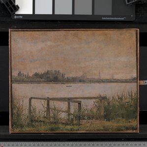 Veduta di Copenaghen vista da Dosseringen da Christen Købke