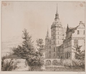 Castello di Frederiksborg. Parte presso il Ponte della Zecca
