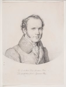 Ritratto di Niels Schyth da Christen Købke