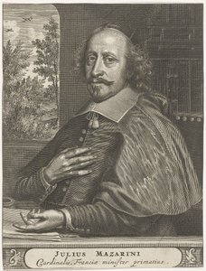 Ritratto del Cardinale Mazzarino da Christiaan Hagen
