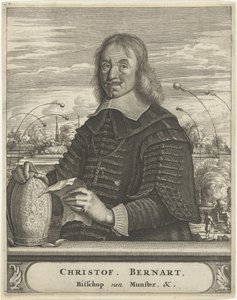 Ritratto di Christoph Bernhard von Galen, vescovo di Münster da Christiaan Hagen