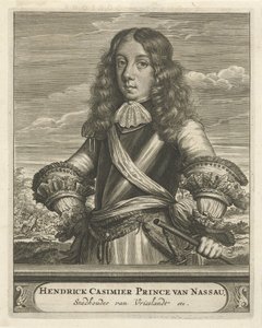 Ritratto di Enrico Casimiro, Principe di Nassau da Christiaan Hagen