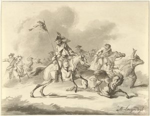 Cavalieri in fuga