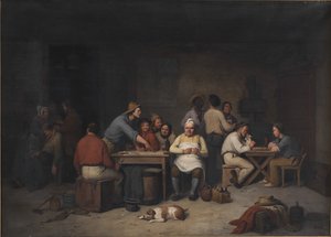 Una scena nella locanda Brokkensbod