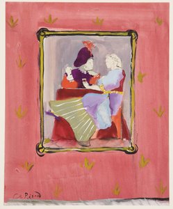 Una Coppia in Costume, c.1935-45 da Christian Bérard