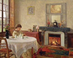 Interno da Christian Eriksen Skredsvig