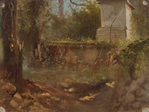 Cimitero di San Giovanni a Dresda da Christian Friedrich Gille