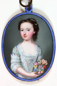 Lady Elizabeth Cavendish Bentinck, poi Viscontessa Weymouth e Marchesa di Bath da Christian Friedrich Zincke