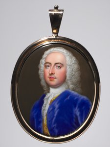 Ritratto di un uomo, c. 1735 da Christian Friedrich Zincke