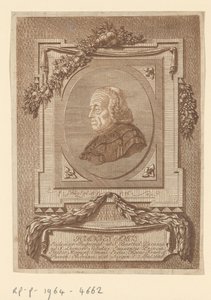 Ritratto di Johann Baptist Amos da Christian Georg Schütz (I)