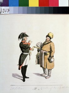 Venditore di sbiten (Dalla serie I mercanti di Mosca)