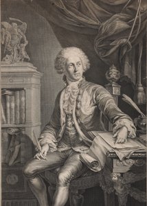 Ritratto del principe Alexander Michaylovich Belosselsky-Belozersky 1752-1809, ultimo quarto del XVIII sec da Christian Gottlieb Schultze