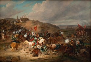 Daniel Rantzau prende il controllo del ponte di Tureby in Scania durante la Guerra dei Sette Anni 1563-1570 da Christian Holm