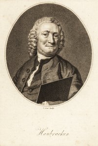 Ritratto ovale di Arnold Houbracken da Christian Josi
