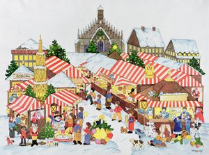 Christkindlmarket, Norimberga, 1987