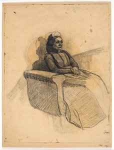 Signora sul divano