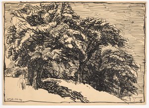 Querce su una riva da Christian Kongstad Petersen