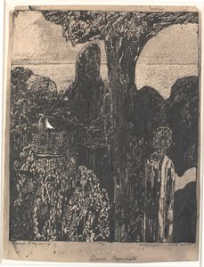 Visita alla zia, Miss Betsey Trootwood, Dover da Christian Kongstad Petersen