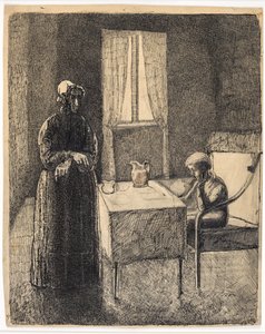 Scena da David Copperfield (?) da Christian Kongstad Petersen