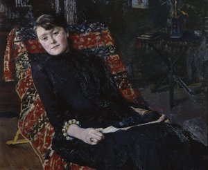Attrice Constance Bruun da Christian Krohg