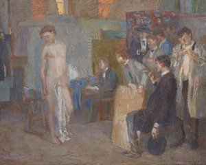 Scena in atelier da Christian Landenberger