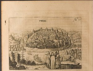 Tver, illustrazione da Viaggi al Gran Duca di Moscovia e al Re di Persia di Adam Oleari