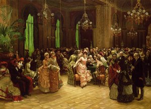 Il Casinò, Monte Carlo, 1884 da Christian Ludwig Bokelman