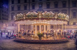 La giostra della città da sogno da Christian MARCEL