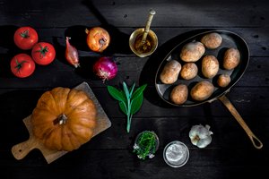 Cucina rustica: il raccolto da Christian MARCEL