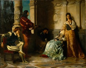 Il suonatore di liuto da Christian Meyer Ross