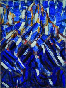 Astrazione della Montagna Blu, 1912 da Christian Rohlfs