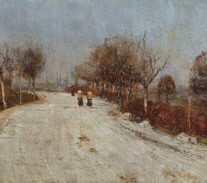 Strada per Gelmeroda da Christian Rohlfs