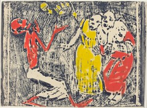 La Morte come Giocoliere da Christian Rohlfs