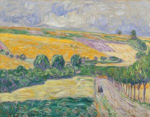 Paesaggio vicino a Oberweimar da Christian Rohlfs