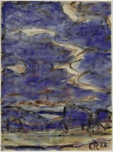 Paesaggio con nuvole da Christian Rohlfs