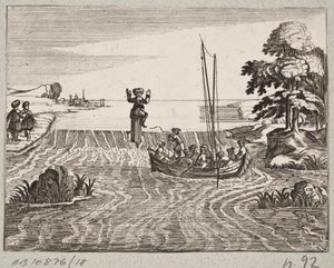 Illustrazione per Adam Olearius, "Persianischer Rosenthal von einem Sinnreichen Poeten Schich Saadi [...]", Schleswig 1660 da Christian Rothgiesser
