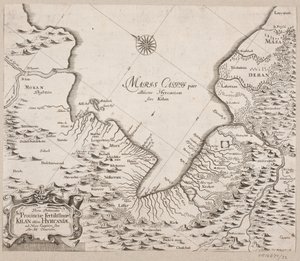 Mappa del Mar Caspio