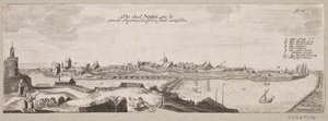Veduta di Narva dal fiume da Christian Rothgiesser