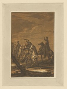 Incontro di cavalieri da Christian Rugendas