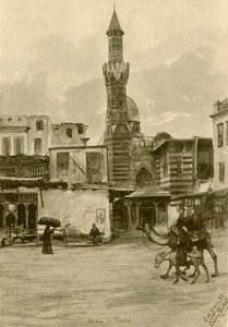 Moschea, Boulaq, Il Cairo, Egitto da Christian Wilhelm Allers