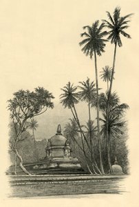 Santuario di Natha Devale, Kandy, Ceylon, 1898 da Christian Wilhelm Allers