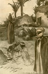 Sulle rive del Nilo al Cairo, 1898