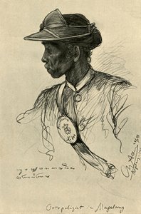 Poliziotto, Magalang, Giava, 1898 da Christian Wilhelm Allers