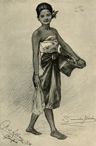 Ragazza siamese, Bangkok da Christian Wilhelm Allers