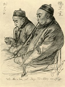 Wu-Chi-Sei e Jang-Tse-Dong da Ningpo, 1898 da Christian Wilhelm Allers