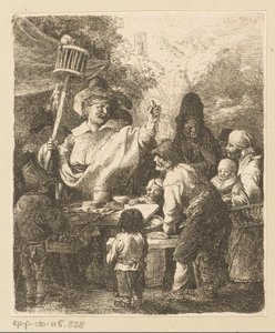 Venditore di veleno per topi da Christian Wilhelm Ernst Dietrich