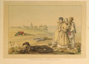 Vicino a Ostrovno il 1° agosto 1812, anni 1820 da Christian Wilhelm Faber du Faur von