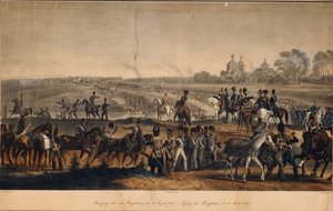 Attraversamento del Dnepr il 14 agosto 1812, 1820s da Christian Wilhelm Faber du Faur von