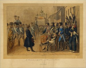 Vyazma il 30 agosto 1812, 1820s da Christian Wilhelm Faber du Faur von