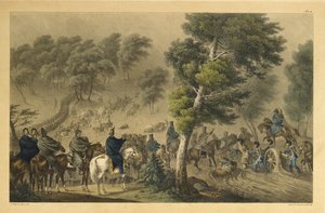 Tra Kirgaliczky e Suderva, 30 giugno 1812, 1820s da Christian Wilhelm von Faber du Faur